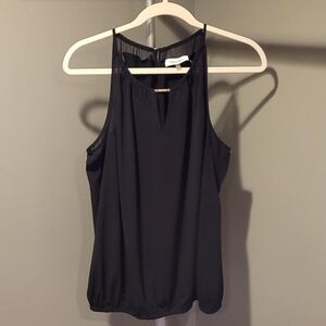 Calvin Klein Black Sleeveless Blouse